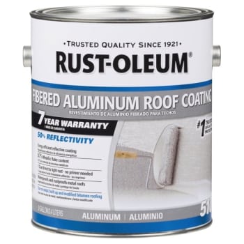Image for Rust-Oleum 115.2 Oz 7-Year Fibered Aluminum Roof Coating Package Of 2 from HD Supply