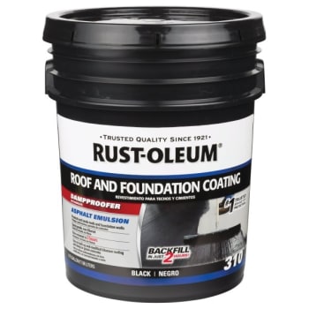 Image for Rust-Oleum 608 Oz 310 Roof and Foundation Coating from HD Supply