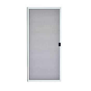 30 X 78 - 80 In Steel Economy Sliding Screen Door (5-Pack) (White)
