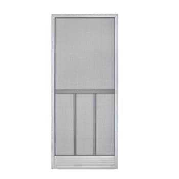 Image for 36 X 79 - 80 In Steel Hinged Screen Door Bravo (Gray) from HD Supply