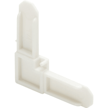 Image for 1/4 in Plastic Screen Frame Corner (100-Pack) (White) from HD Supply