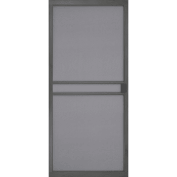 36" x 78-81" Heavy Duty Sliding Screen Door Bronze | HD Supply