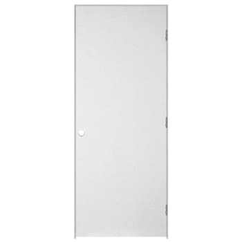 Image for Masonite 24 X 80 In Hardboard Solid Core Right Hand Door (Primed) from HD Supply