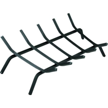 Image for 18 In Steel 5-Bar Fireplace Grate (Black) from HD Supply