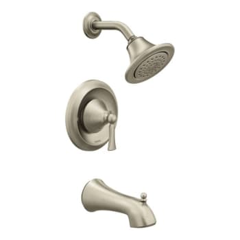 Image for Moen Wynford Brushed Nickel Posi-Temp Tub/shower Lever from HD Supply