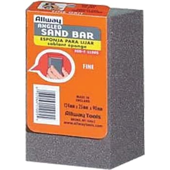 Image for Allway Tools ASB-F Fine Angled Sandbar, Package Of 10 from HD Supply
