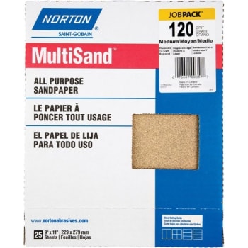 Image for Norton 00357 9" x 11" 120C Multisand, Package Of 25 from HD Supply