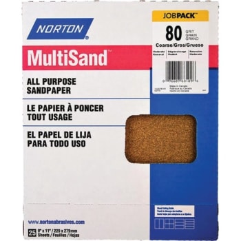 Image for Norton 68109 9" x 11" 80D Multisand, Package Of 25 from HD Supply