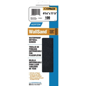 Image for Norton 07660768318 4-3/16" x 11-1/4" 100 Wallsand Screen, Package Of 10 from HD Supply