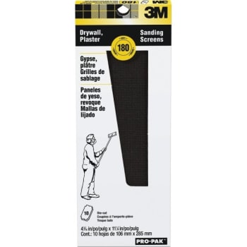 Image for 3M 99433 4-3/16" x 11-1/4" 80D Drywall Sanding Sheet, Package Of 25 from HD Supply