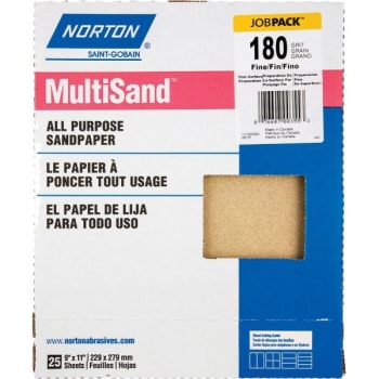 Image for Norton 00355 9" x 11" 180A Multisand, Package Of 250 from HD Supply