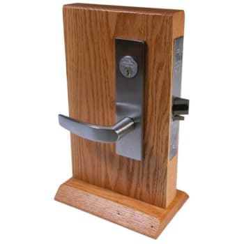 Image for Sargent Mortise Classroom Lockset, Left Hand, Satin Chrome from HD Supply
