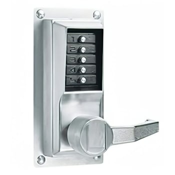 Image for Simplex Access Controls Right Hand Lever Mechanical Pushbutton Rim Exit Device from HD Supply