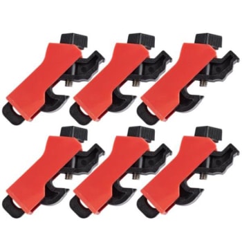 Image for Brady Universal Mini Circuit Breaker Lockout Pack Of 6 from HD Supply