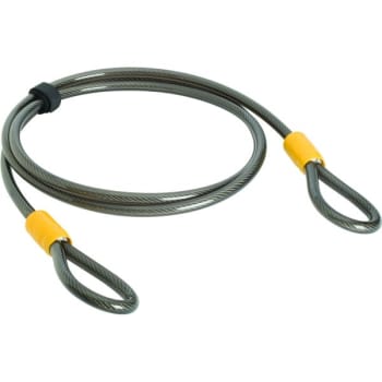 Shield Security 7 ft x 3/8 in Flexible Steel Looped Cable (Steel)