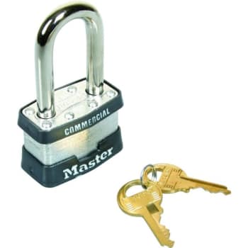 Master Lock 1-9/16 in Long Shackle Keyed Different Padlock