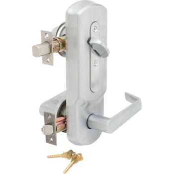 Image for Schlage® CS210 Interconnected Lock, 2.375/2.75" Backset, 1.375 to 2" THK Door, Grade 2, Satin Chrome from HD Supply