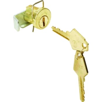 Image for Type A Brass Face C8721 Mailbox Lock from HD Supply