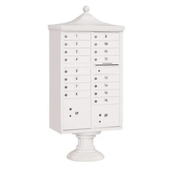 Image for Salsbury Industries® Regency Decorative-White-Includes Top-Cover-16a Size Doors from HD Supply