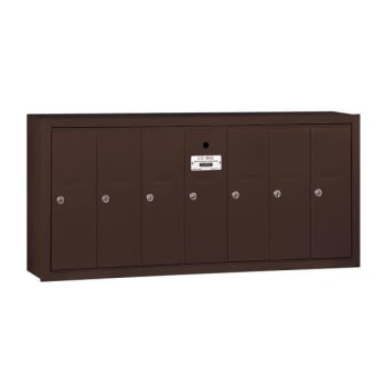 Image for Salsbury Industries® Bronze-Vertical Mailbox- Surface Mounted -7 Doors from HD Supply