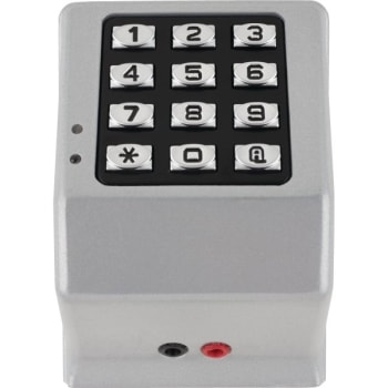 Image for Alarm Lock Trilogy Pin 12/24 Volt AC/DC Digital Keypad Metallic Silver from HD Supply