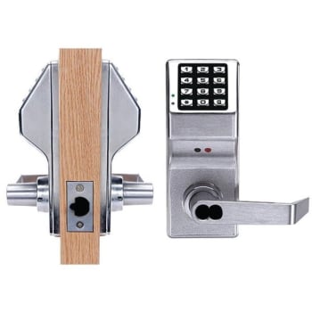 Image for Alarm Lock Trilogy Double-Sided Lock Satin Chrome Interchangable Core from HD Supply