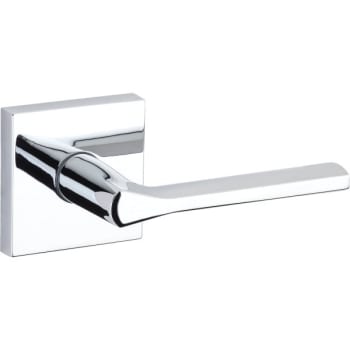 Image for Kwikset® Lisbon® Door Lever, Square, Passage/Hall/Closet, Grade 2, Metal, Polished Chrome from HD Supply