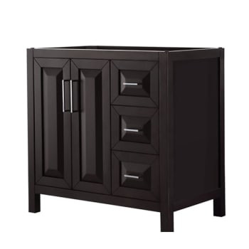 Image for Wyndham Daria Dark Espresso Single Bath Vanity 36" Without Sink And Mirror from HD Supply