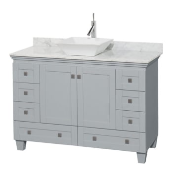 Image for Wyndham Acclaim Oyster Gray Single Bath Vanity 48" With Top & Porcelain Sink from HD Supply