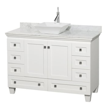Image for Wyndham Acclaim White Single Bath Vanity 48" With Countertop & Sink from HD Supply
