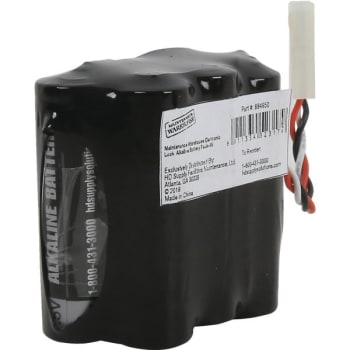 Maintenance Warehouse® Door Lock Ilco Style Alkaline Battery Pack