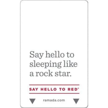 Image for Ramada By Wyndham® Keycard, Package Of 500 from HD Supply