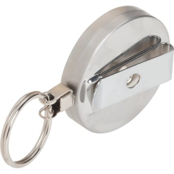 Image for Lucky Line Heavy Duty Retractable Key Chain , Belt Clip , 42" Nylon Cable , Chr from HD Supply