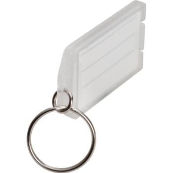 Image for Lucky Line Clear Plastic ID Tag Package Of 10 from HD Supply