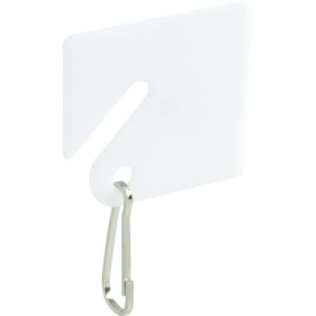 Image for Lucky Line White Plastic Id Key Tags Package Of 20 from HD Supply