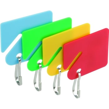 Image for Lucky Line Colored Plastic Key Tags Package Of 20 from HD Supply