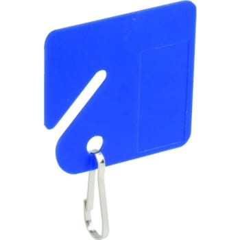 Image for Lucky Line Blue Plastic Key Tags Package Of 20 from HD Supply