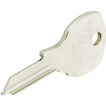 ILCO 1646R Brass National Key Blank (50-Pack) (Nickel)