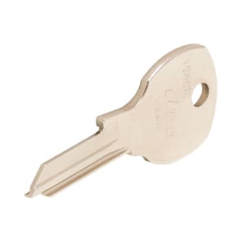 Ilco 1646r Brass National Key Blank (50-Pack) (Nickel)