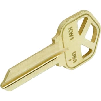 Kwikset® KW1 Brass Key Blank, Box Of 50