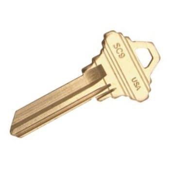 Image for Schlage SC9 Brass 6-Pin Key Blank, Box Of 50 from HD Supply