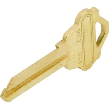Image for Weslock WK2 Brass Key Blank, Box Of 50 from HD Supply
