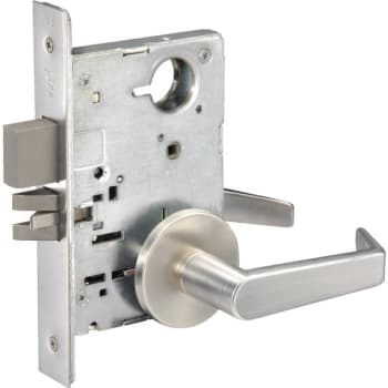 Image for Yale® Mortise Augusta Lever Privacy Lock, Rose Satin Chrome from HD Supply
