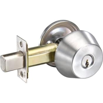 Image for Yale® Grade 2 Single Cylinder Deadbolt, Satin Chrome Keyway from HD Supply