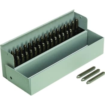Image for C.H. Hanson 3/16" Number And Letter Hand Stamp Set , 36-Piece , Steel from HD Supply