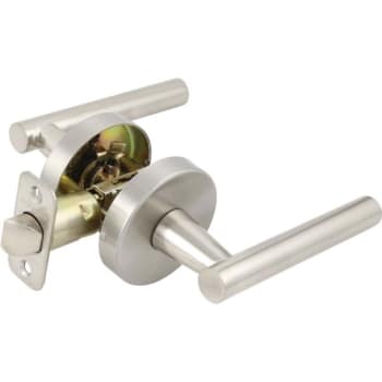 Image for Design House® Eastport Passage Straight Lever, Satin Nickel from HD Supply