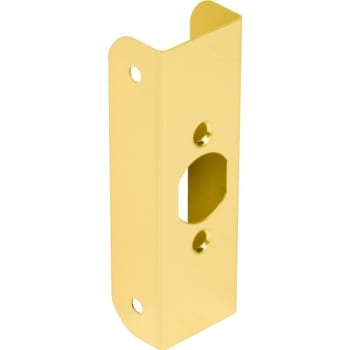 Image for 3.88 in Brass Door Edge Cover (Solid Brass) from HD Supply