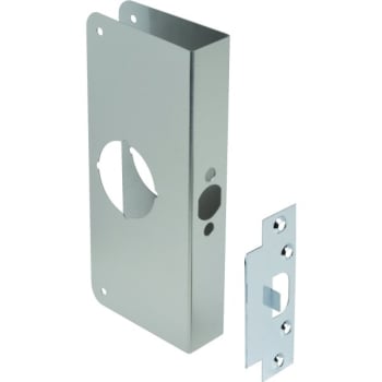 Image for 9 X 3.875 In Stainless Steel Entry Lockset Door Repair Cover (stainless Steel) from HD Supply