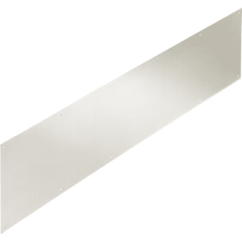 Image for 6 X 34 In Aluminum Door Kick Plate (Satin Nickel) from HD Supply