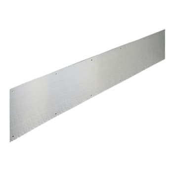 10 X 34 In Aluminum Door Kick Plate (Satin Nickel)